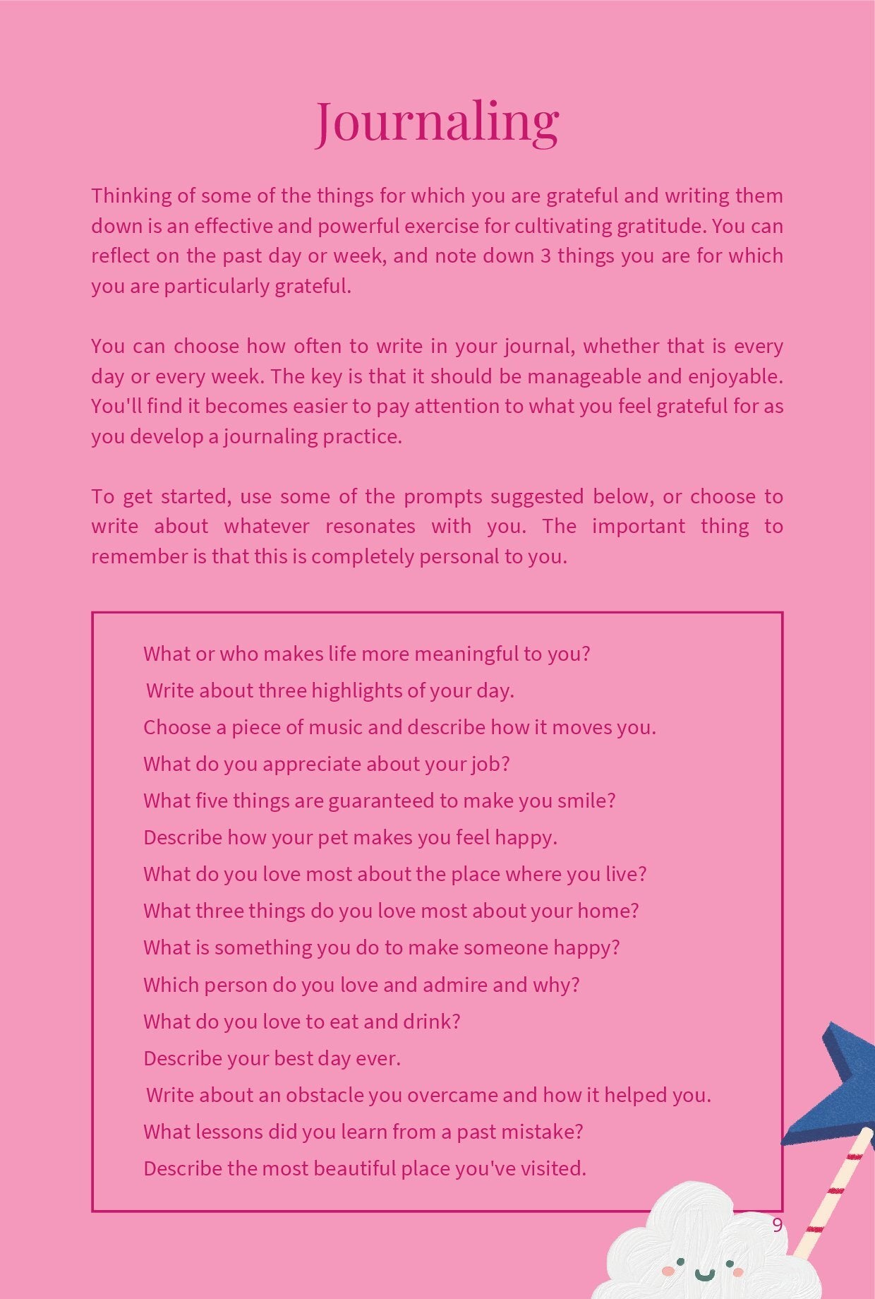 My Gratitude Journal