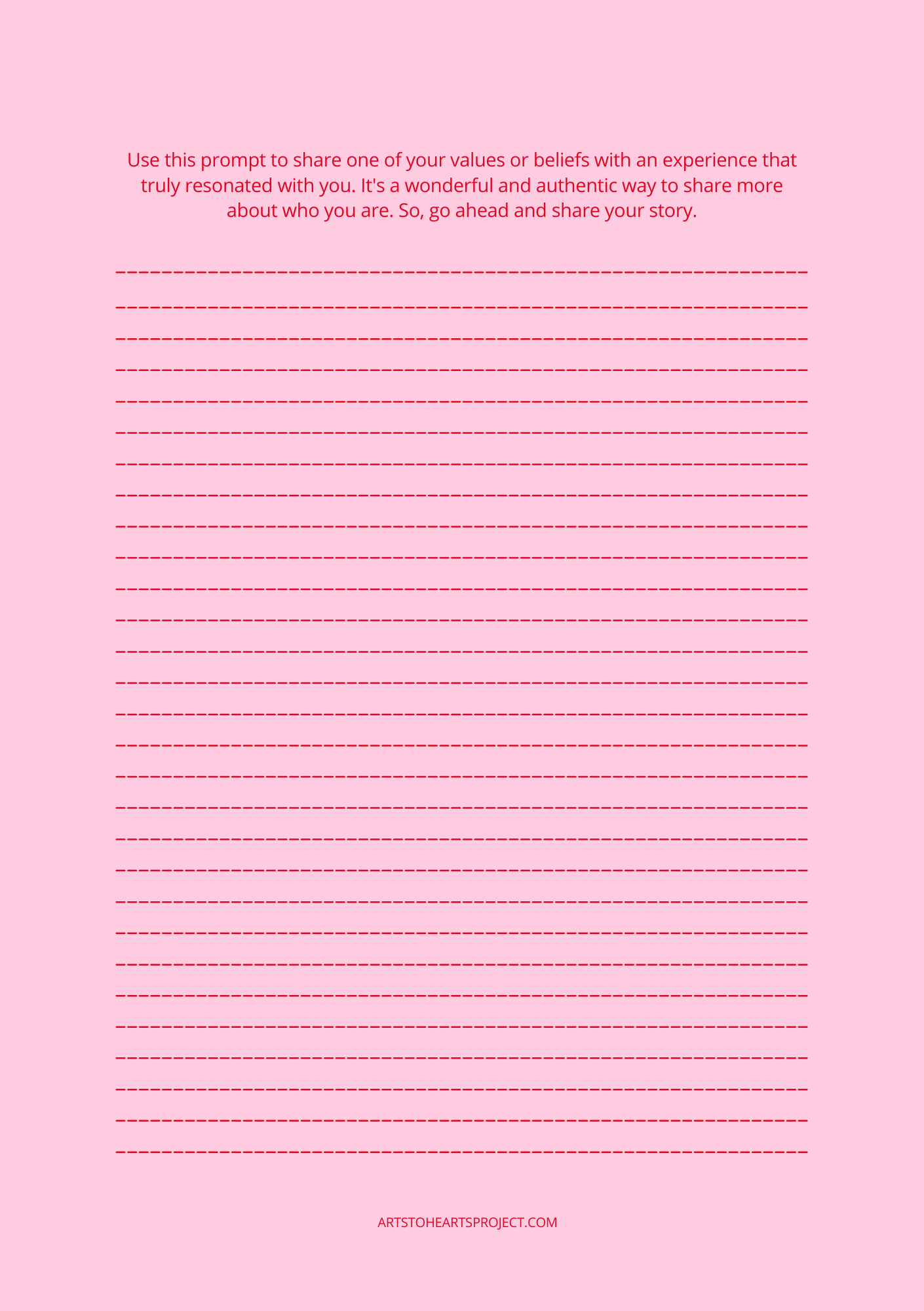 Arts To Hearts Quest 2024: A 90 days journey to find your Artist Soul