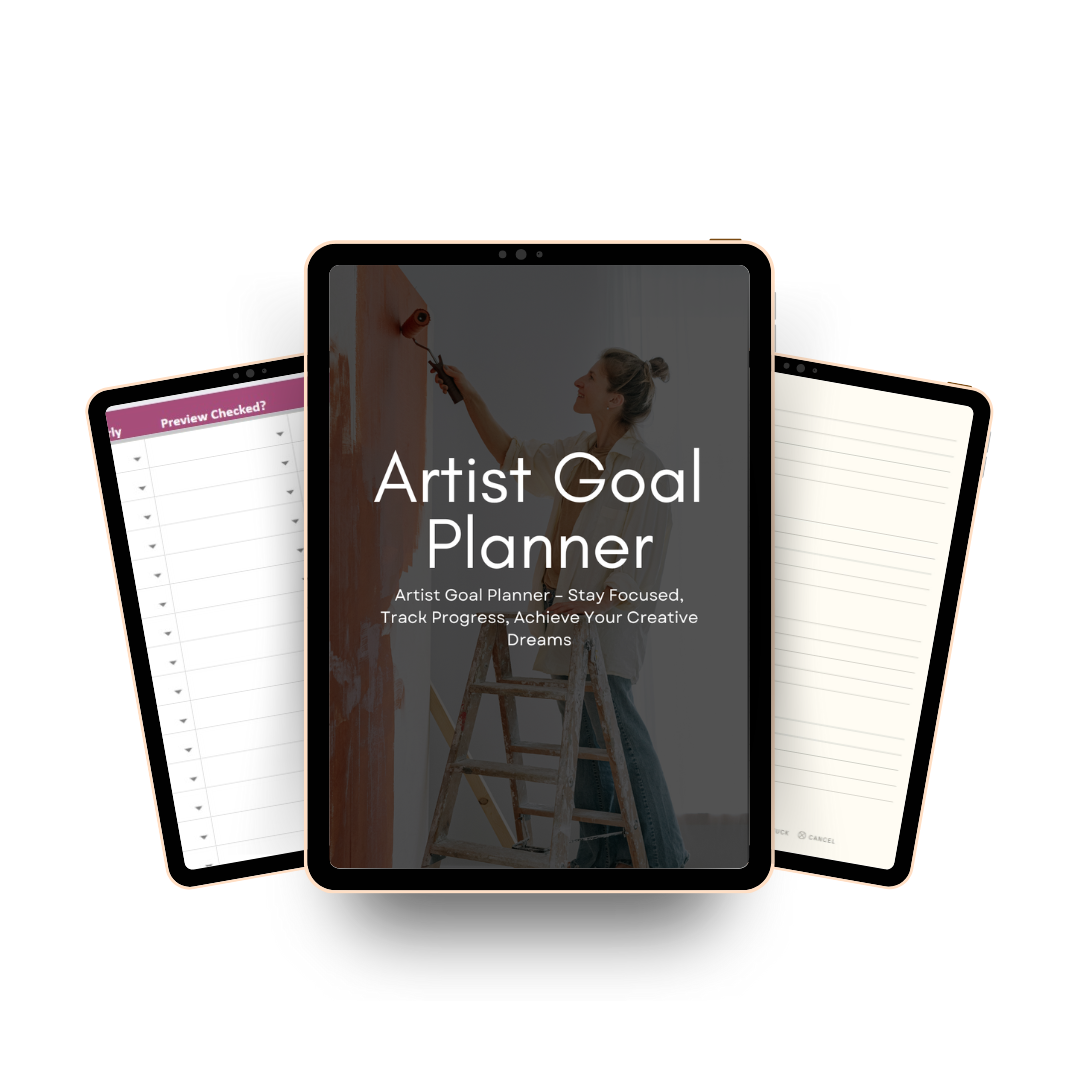Artist Goal Planner Template
