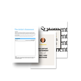 Artist Statement Template Pack