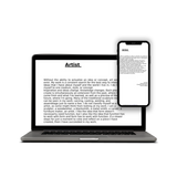 Artist Statement Template Pack