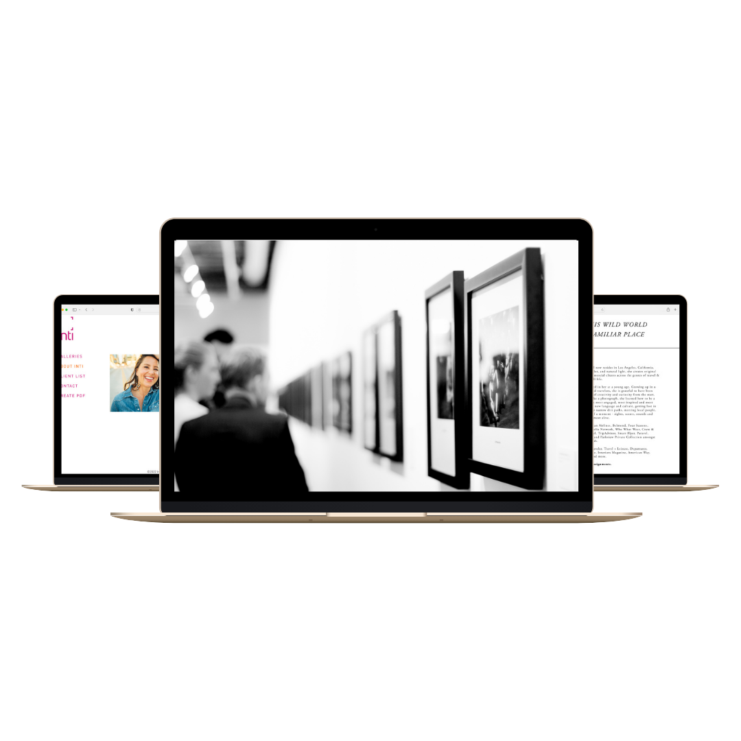 Exhibition Catalog Template for Artists