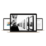 Exhibition Catalog Template for Artists