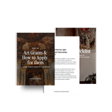 Art Grants & How to Apply for them: Mini Guide & Checklist to Get Started & Organized