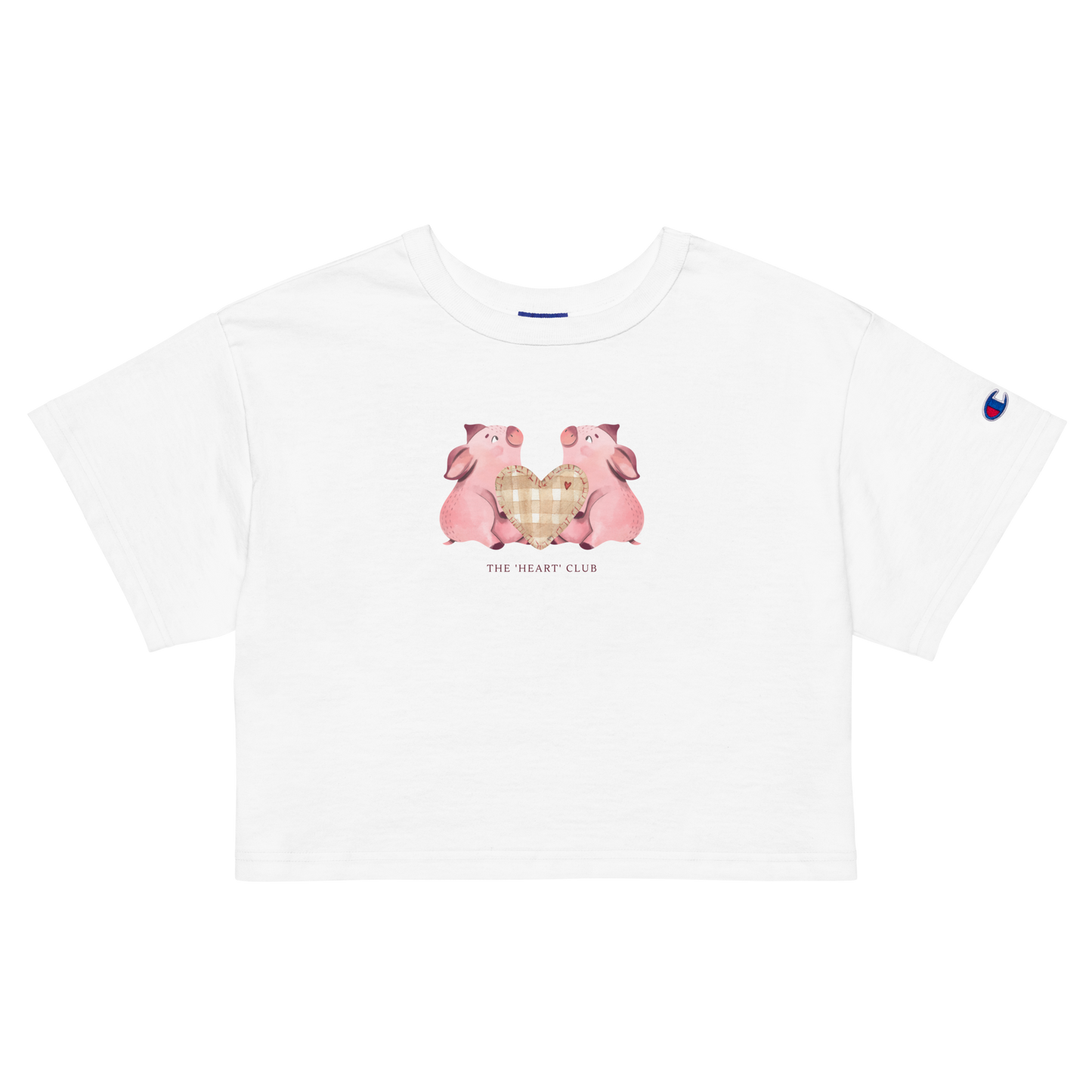 Heart Club crop top