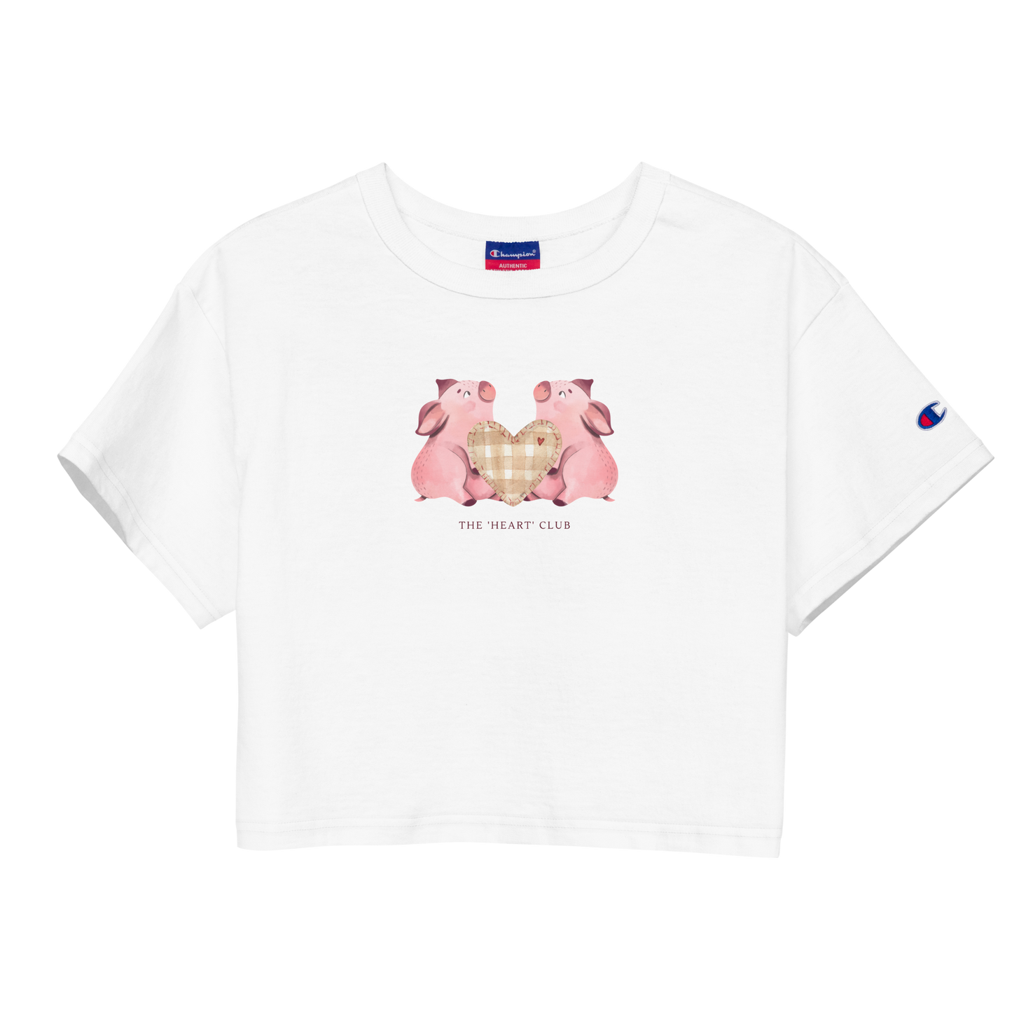 Heart Club crop top