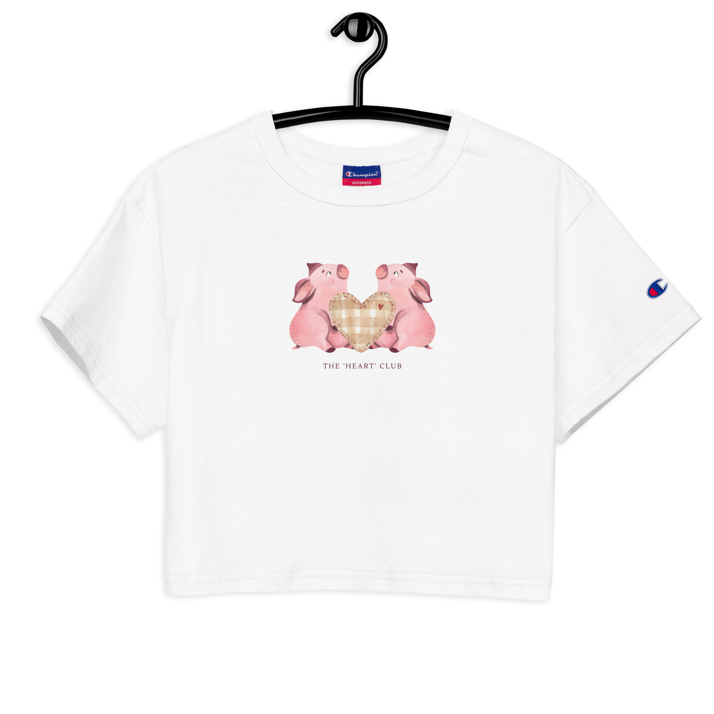 Heart Club crop top