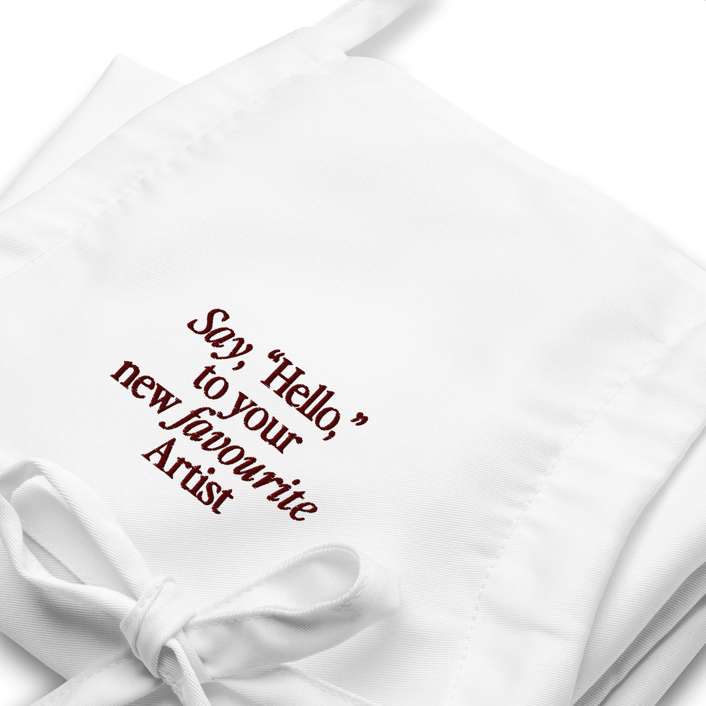 Embroidered Apron