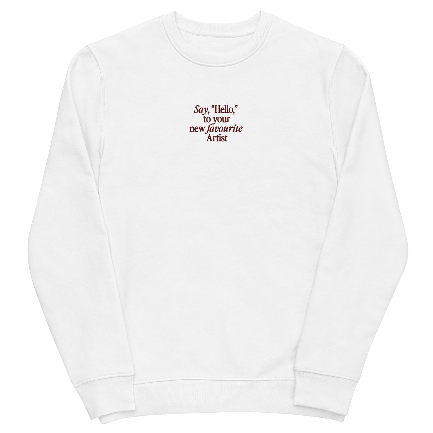 Unisex eco sweatshirt
