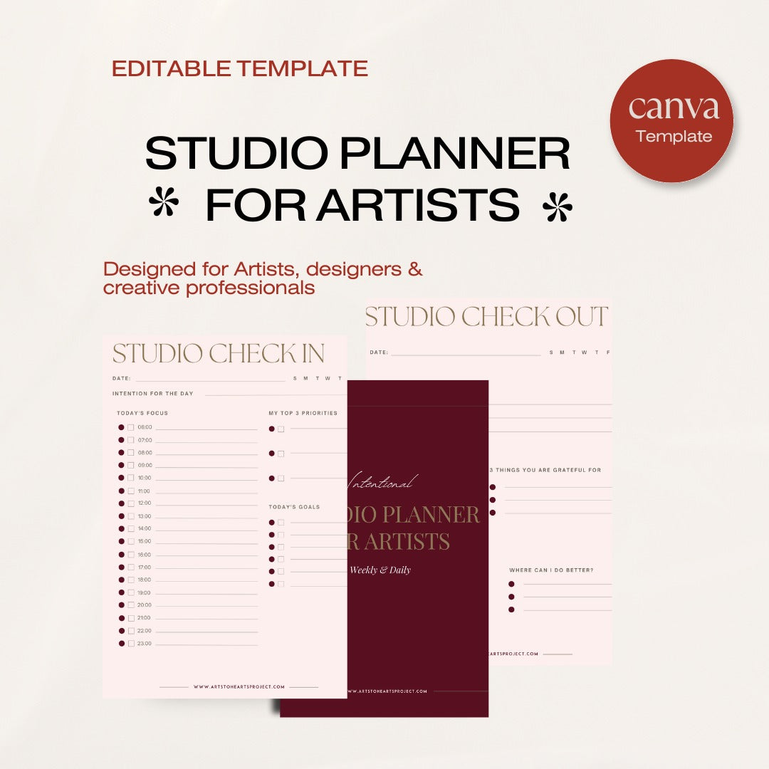 Studio Planner For Artists