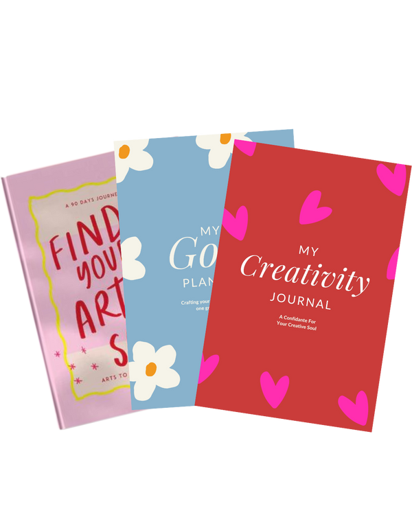 ATH Quest Books + My Creativity Journal + My Goal Planner Combo Pack