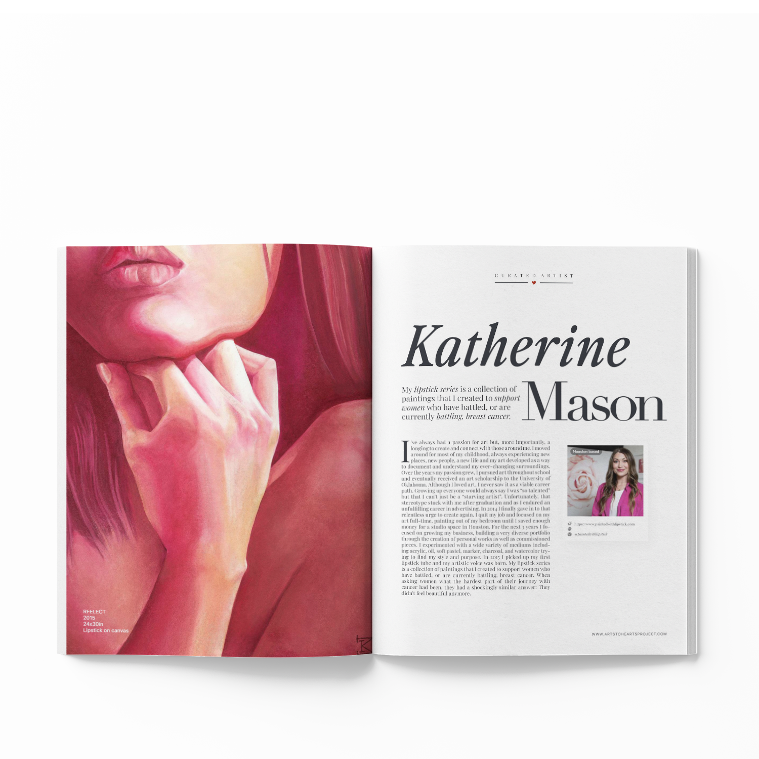 Arts To Hearts Magazine Issue 2 [Premium Collectible Edition, Soft Cover Magazine]