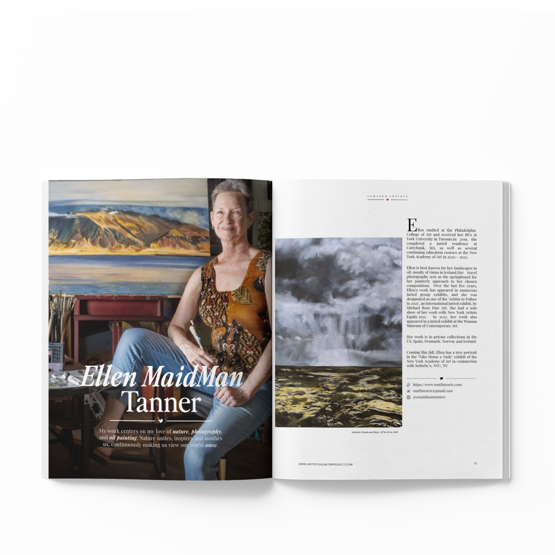 Arts To Hearts Magazine Issue 4 [Premium Collectible Edition, Soft Cover Magazine]