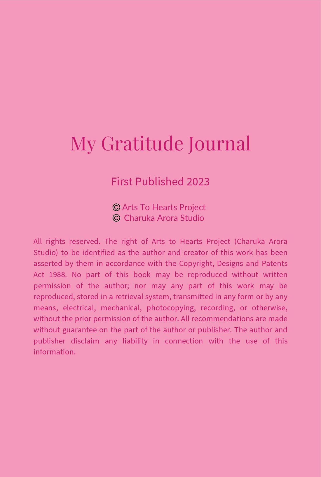 Mon journal de gratitude
