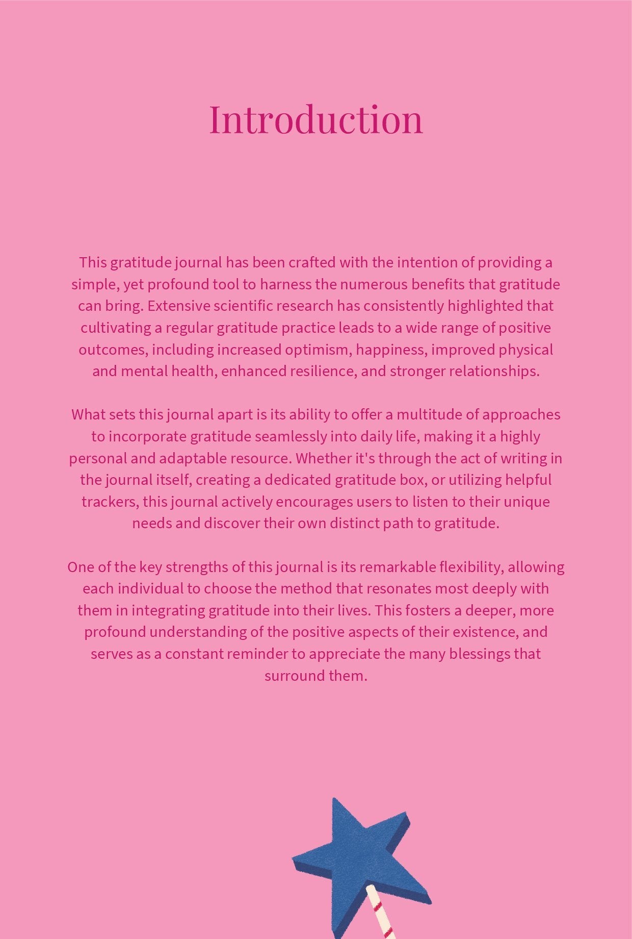 My Gratitude Journal