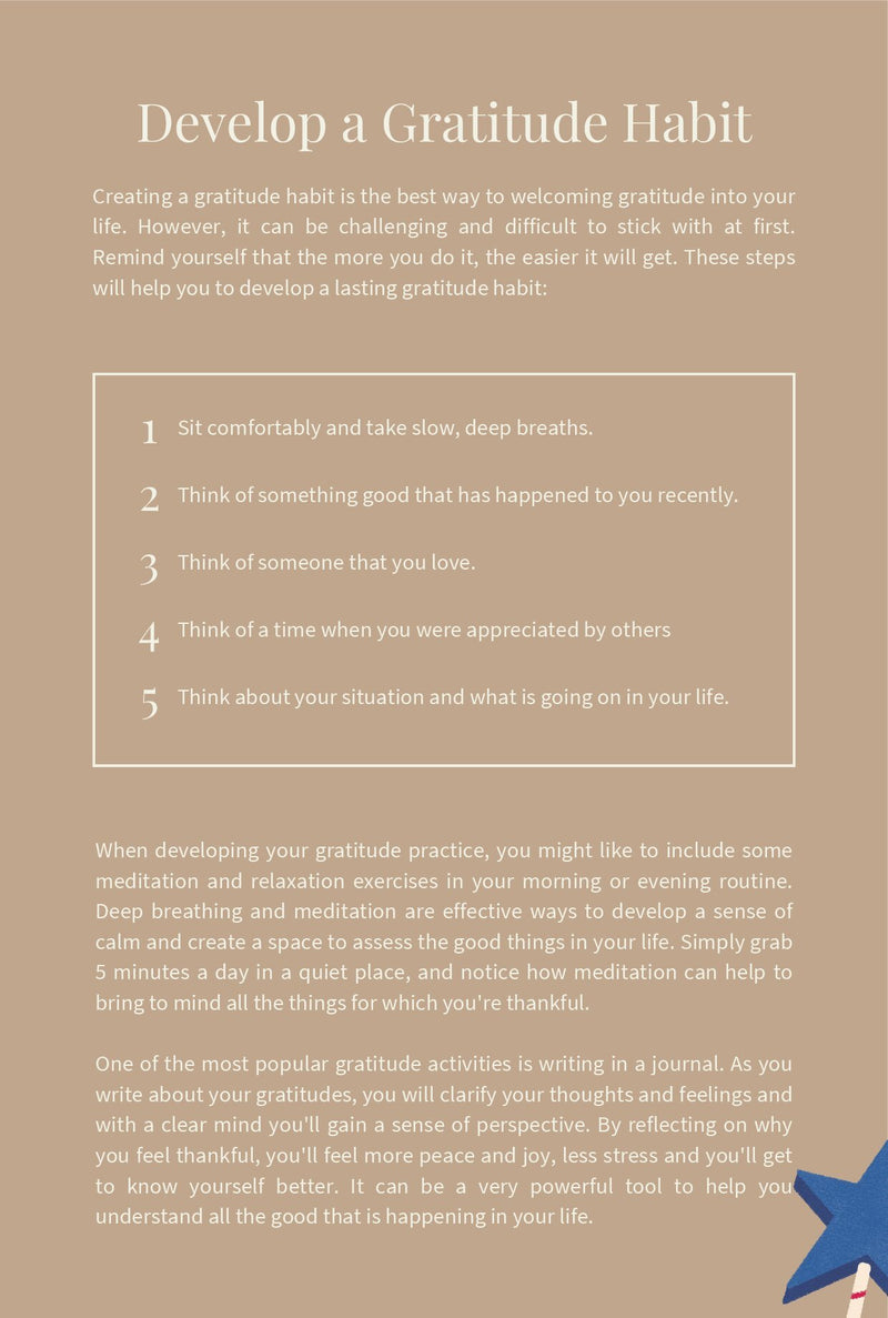 My Gratitude Journal
