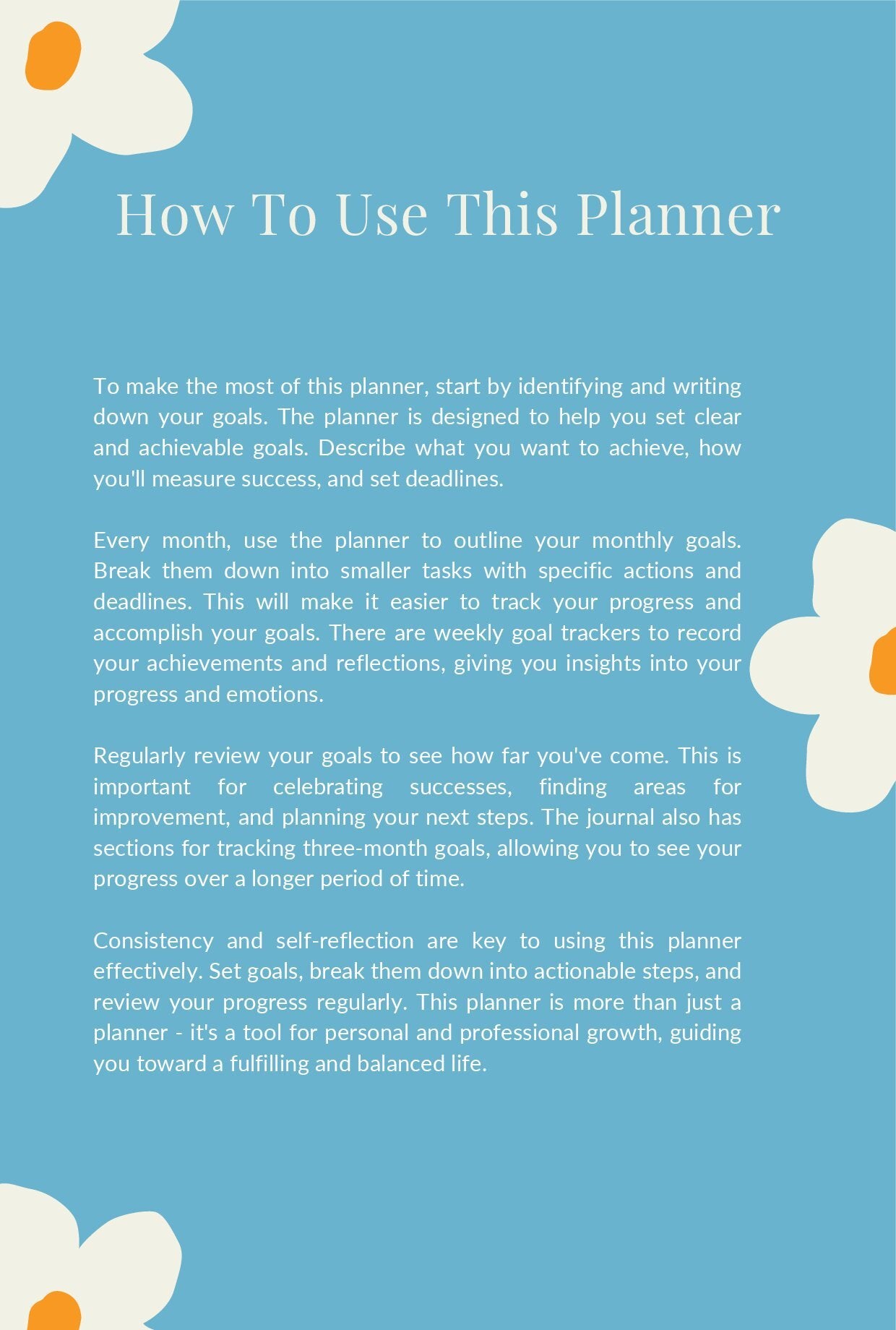 Mon planificateur d'objectifs