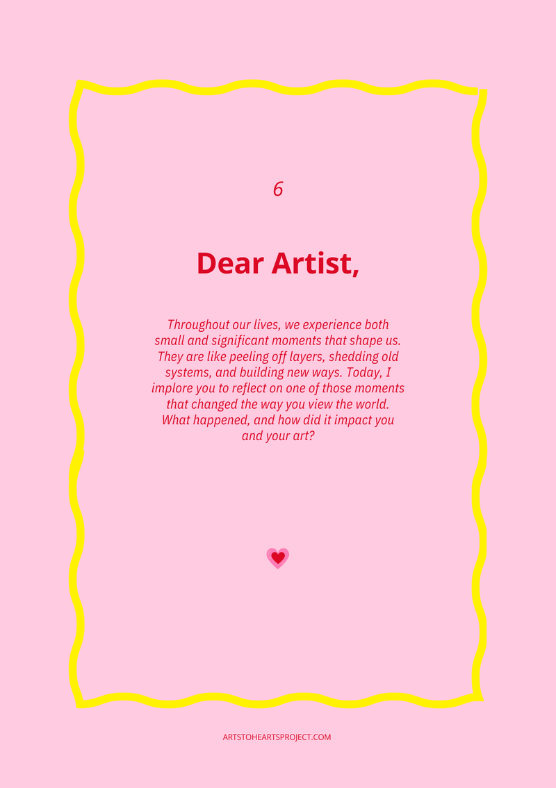 Arts To Hearts Quest 2024: A 90 days journey to find your Artist Soul