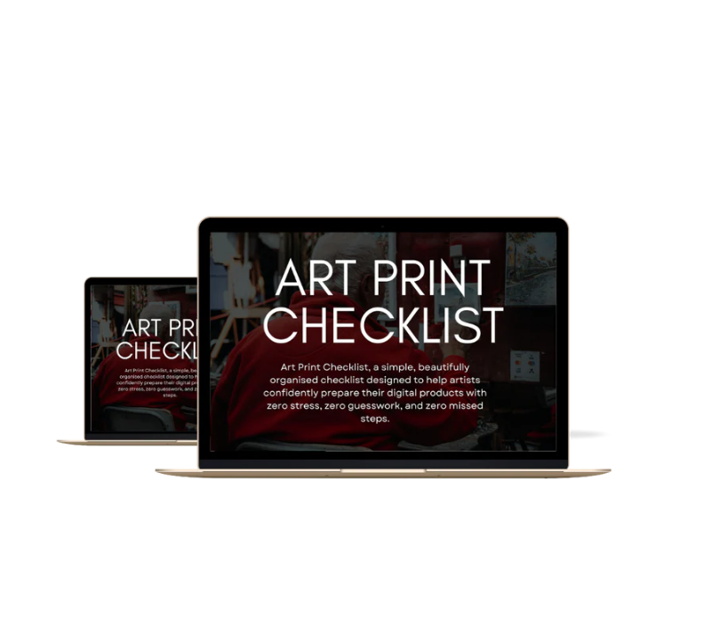Art Print Checklist For Artists