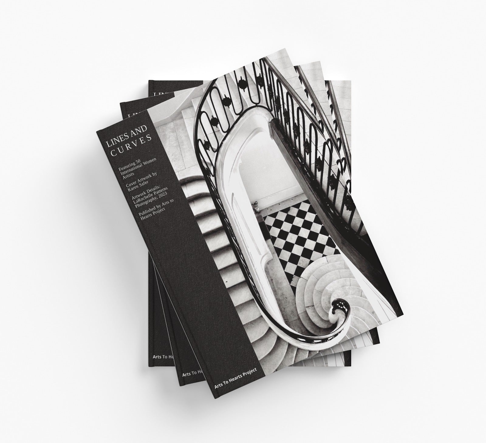 The lines and Curves Book - An international showcase of creativity through the simplicity of lines and curves