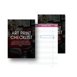 Art Print Checklist For Artists