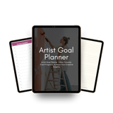 Artist Goal Planner Template