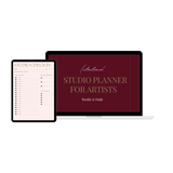 Studio Planner For Artists