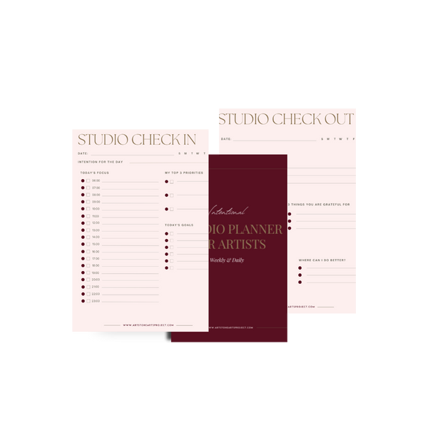 Studio Planner For Artists