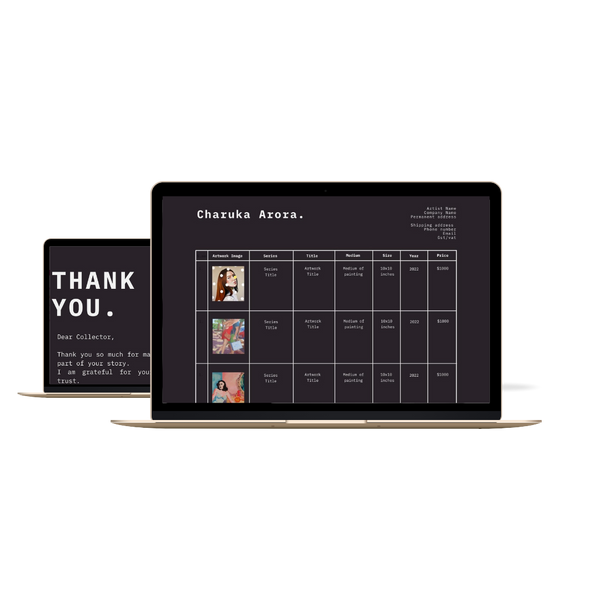 The Artist Brand: Sales Care Bundle (Theme Luna)