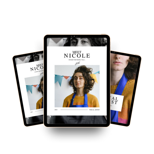 Artists Intro Pack: Professionally Designed Canva templates for Artists