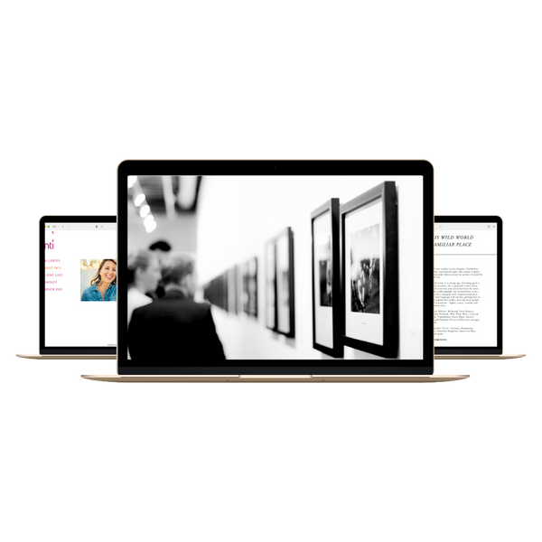Exhibition Catalog Template for Artists