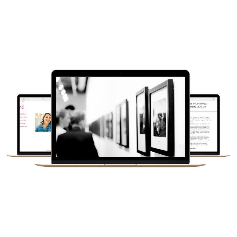 Exhibition Catalog Template for Artists
