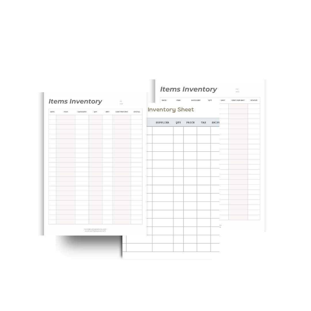 Artist Inventory Management