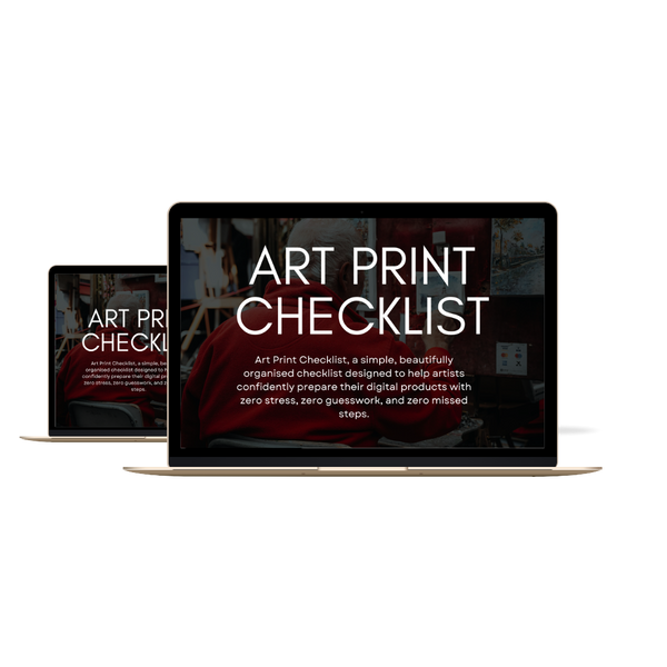 Art Print Checklist For Artists
