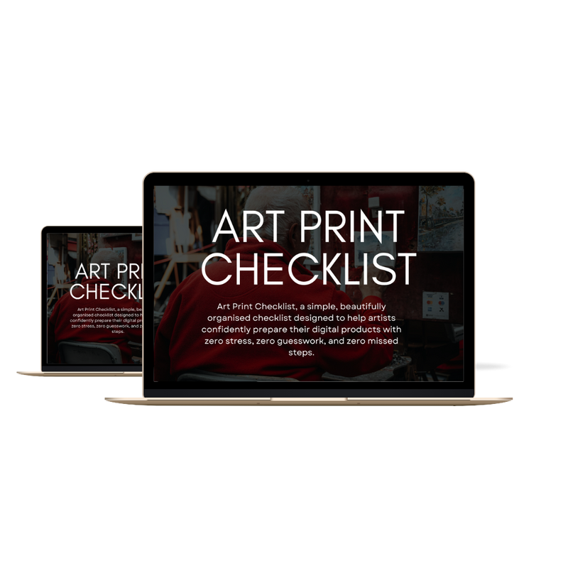 Art Print Checklist For Artists