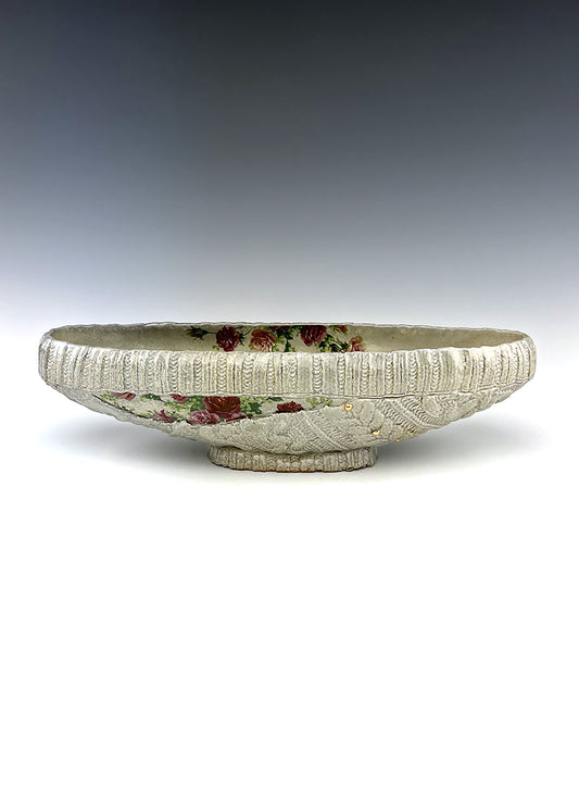 Floral Serving Dish by Marissa Childers