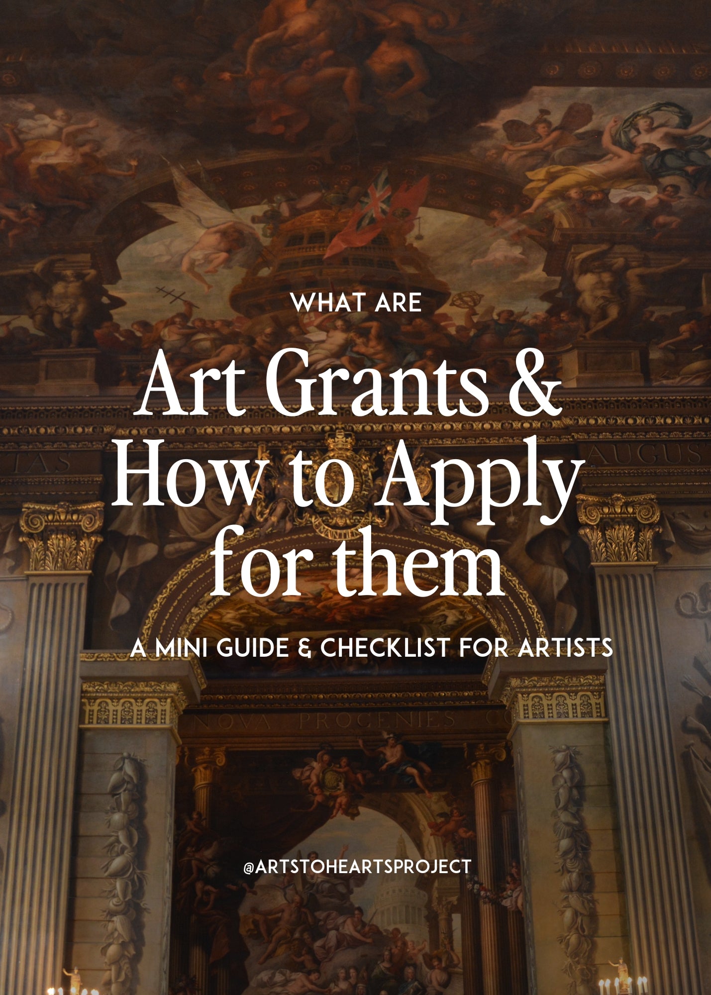 Art Grants & How to Apply for them: Mini Guide & Checklist to Get Started & Organized