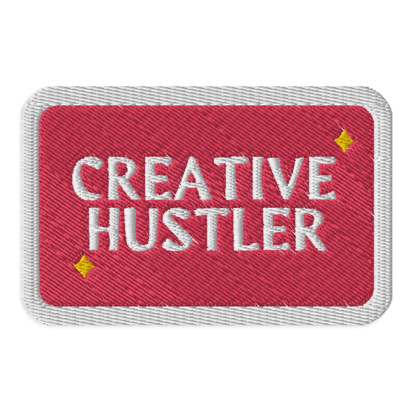 Creative Hustler Badge {Embroidered patches}