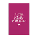 It's time to start: Postcard