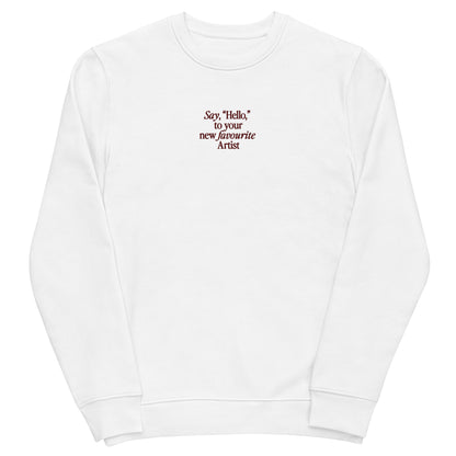 Unisex eco sweatshirt
